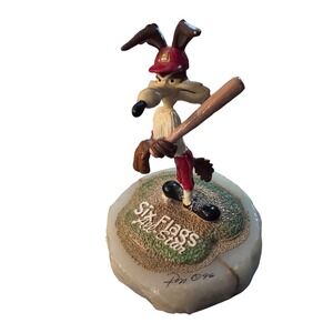 Vintage Looney Tunes‎ Ron Lee Wile E Coyote 6" Baseball Figurine Signed 28\750